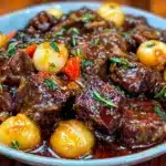 Instant Pot beef bourguignon - featured image