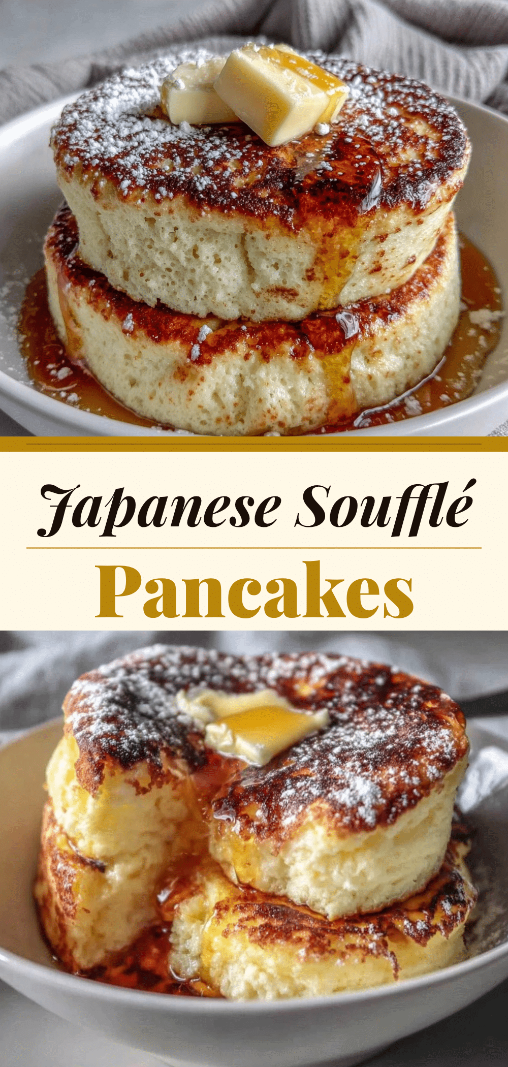 Ultra-Fluffy Japanese Soufflé Pancakes: Easy Budget Family Recipe 5 Japanese Soufflé Pancakes recipe