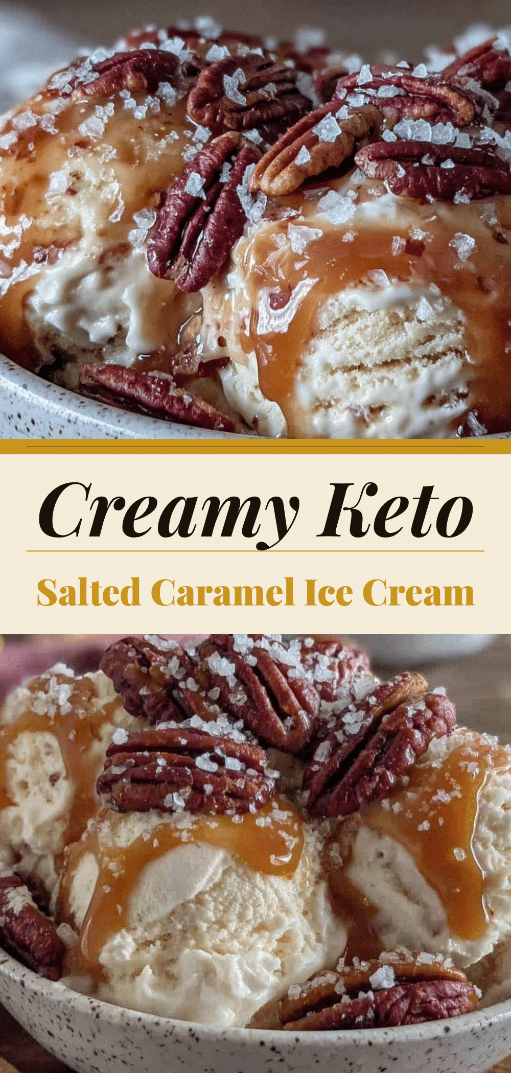 Keto No-Churn Salted Caramel Ice Cream with Pecans: Budget-Friendly Family Treat 5 keto no-churn salted caramel ice cream with pecans recipe