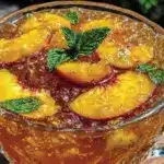 Labor Day Spiked Peach Bourbon Lemonade - featured image