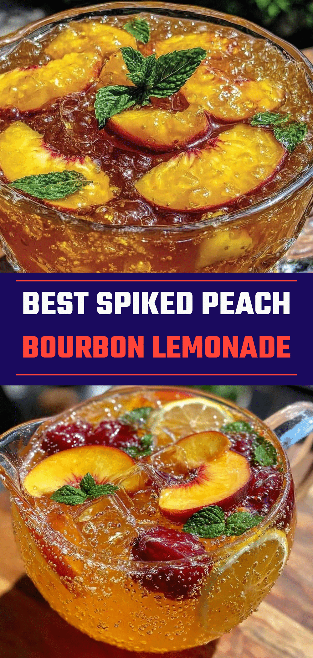 Labor Day Spiked Peach Bourbon Lemonade: Easy Summer Party Drink 5 Labor Day Spiked Peach Bourbon Lemonade recipe