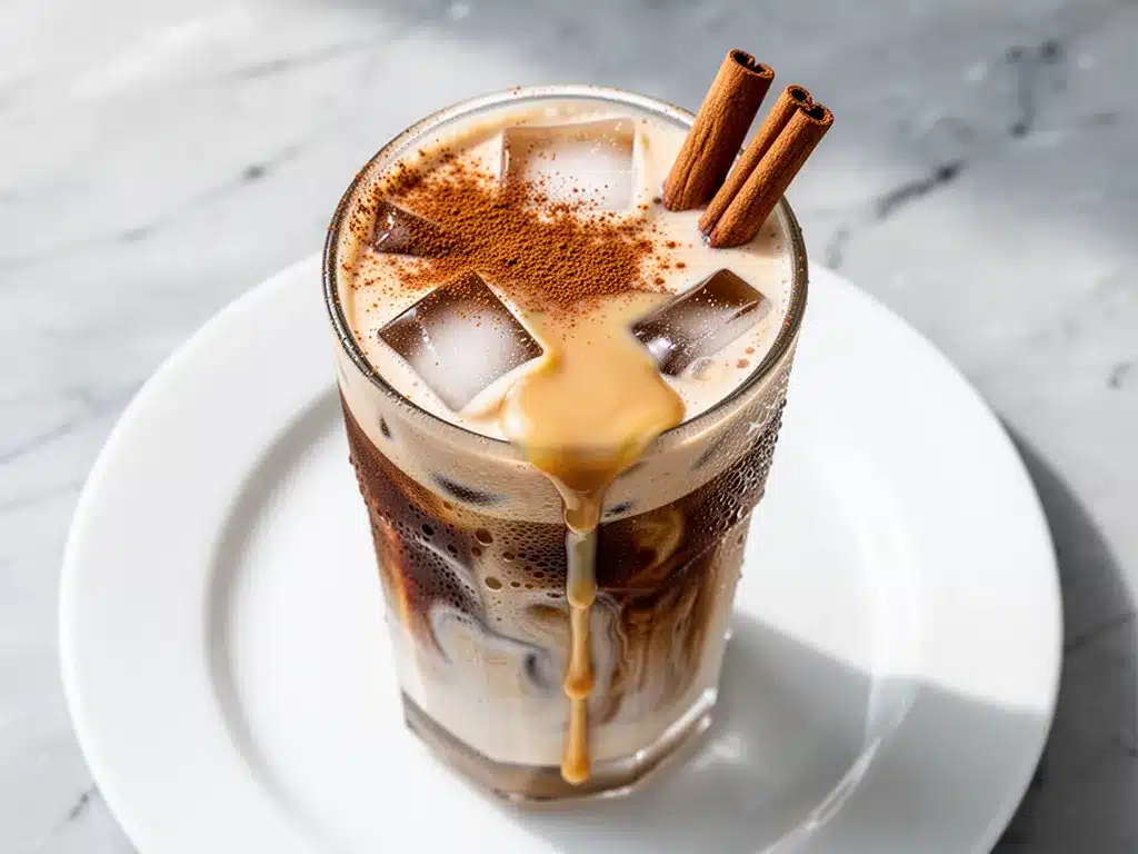 Mexican Horchata Iced Coffee: 10-Minute Easy Summer Drink 4 Mexican Horchata Iced Coffee preparation steps