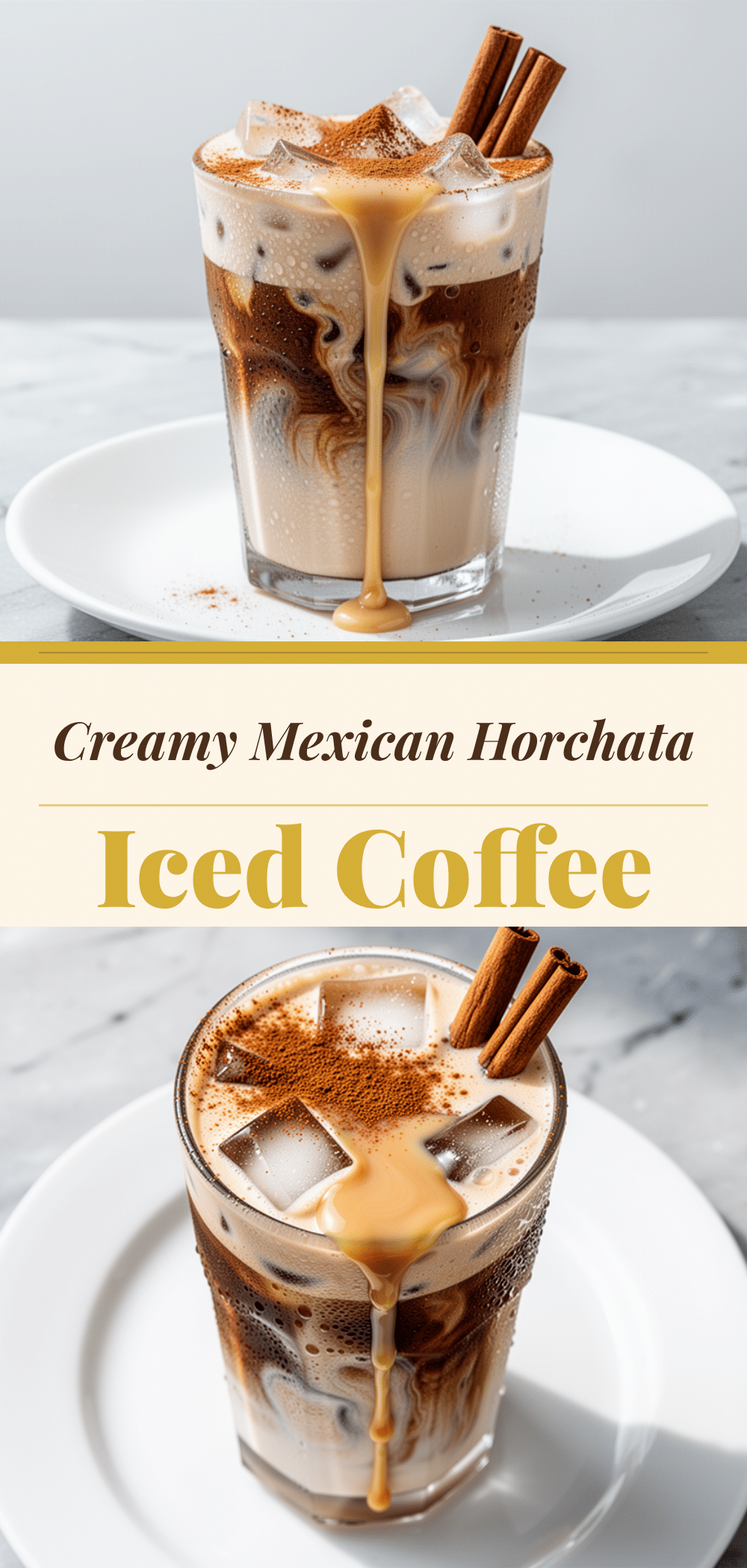 Mexican Horchata Iced Coffee: 10-Minute Easy Summer Drink 5 Mexican Horchata Iced Coffee recipe