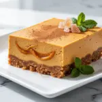 No-Bake Pumpkin Spice Cheesecake Bars - featured image