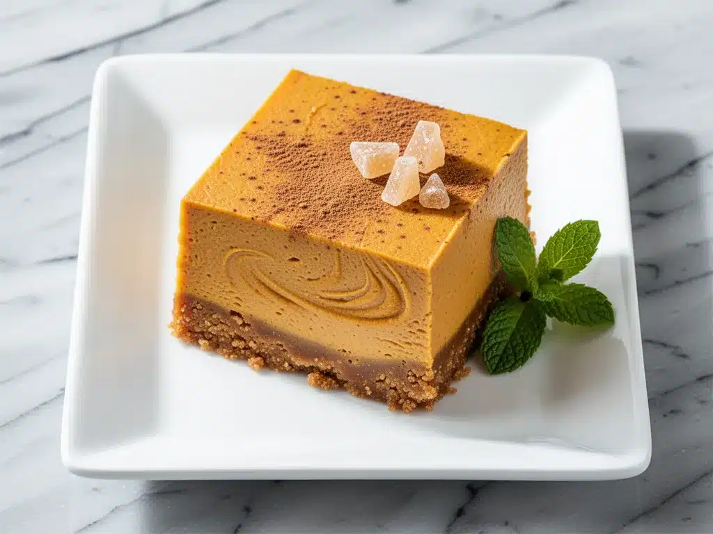 No-Bake Pumpkin Spice Cheesecake Bars: 6 Easy Fall Dessert 4 No-Bake Pumpkin Spice Cheesecake Bars preparation steps