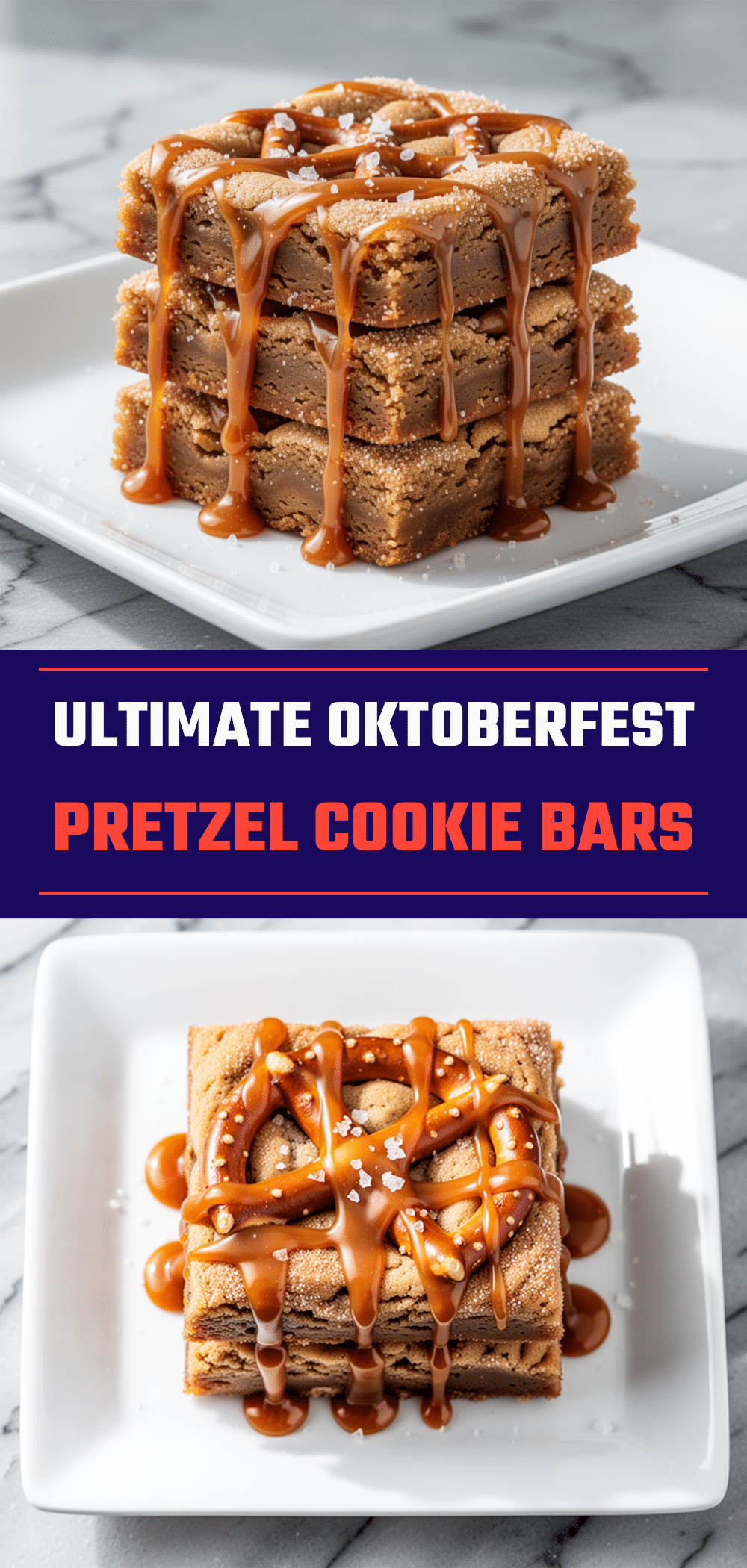 Oktoberfest Pretzel Cookie Bars: 5 Easy Party Desserts 5 Oktoberfest Pretzel Cookie Bars recipe