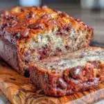 one-bowl banana bread with chocolate chips - featured image