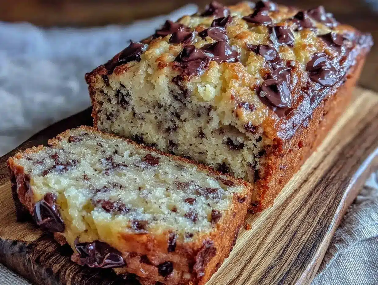 One-Bowl Banana Bread with Chocolate Chips: Easy Budget-Friendly Recipe 4 one-bowl banana bread with chocolate chips preparation steps