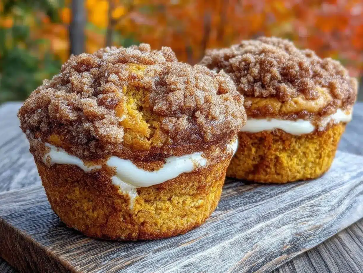 Fall Spiced Pumpkin Cream Cheese Muffins: Easy Budget Recipe 4 pumpkin cream cheese muffins preparation steps