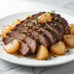 Rosh Hashanah Slow Cooker Brisket - featured image