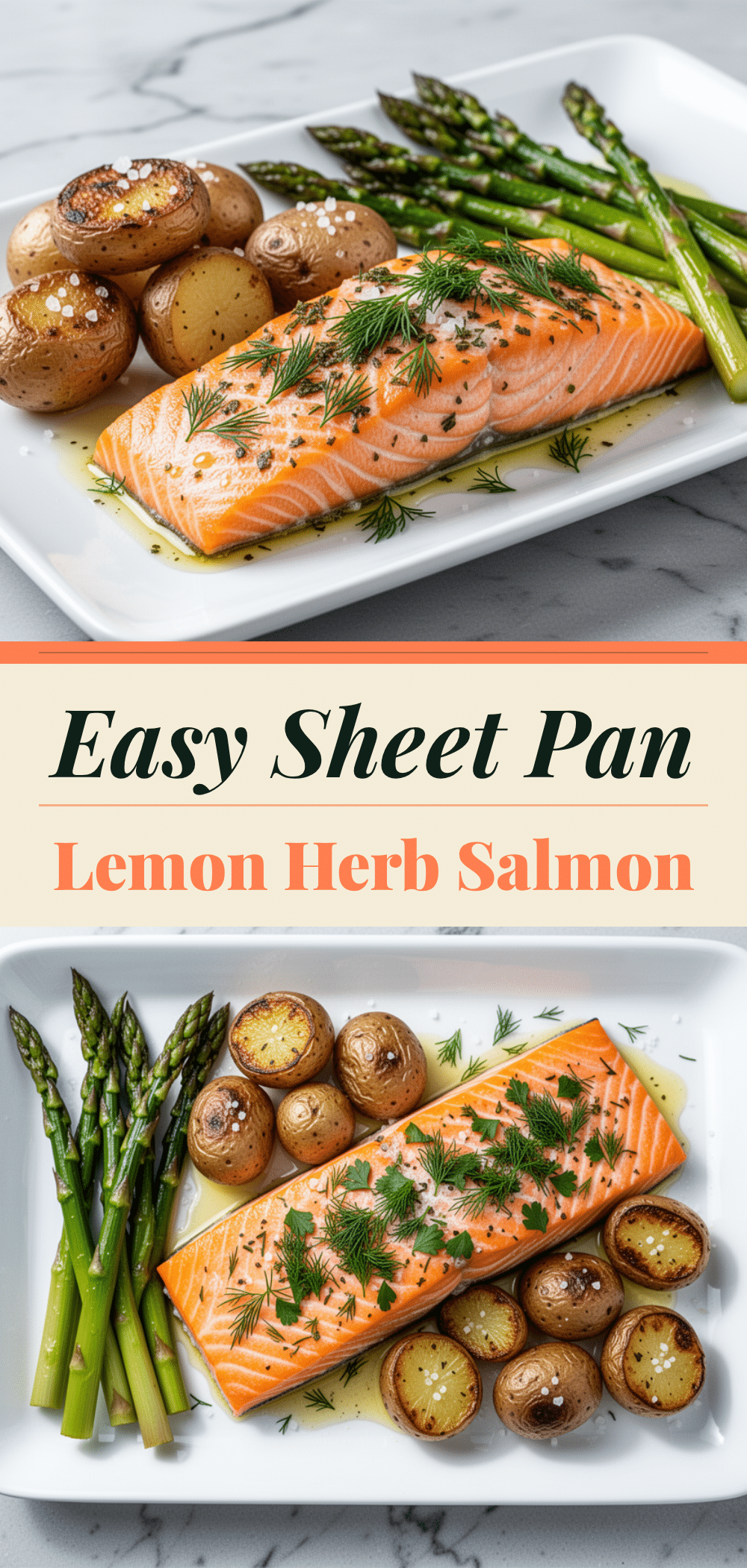 Sheet Pan Lemon Herb Salmon with Roasted Asparagus 5 sheet pan lemon herb salmon recipe