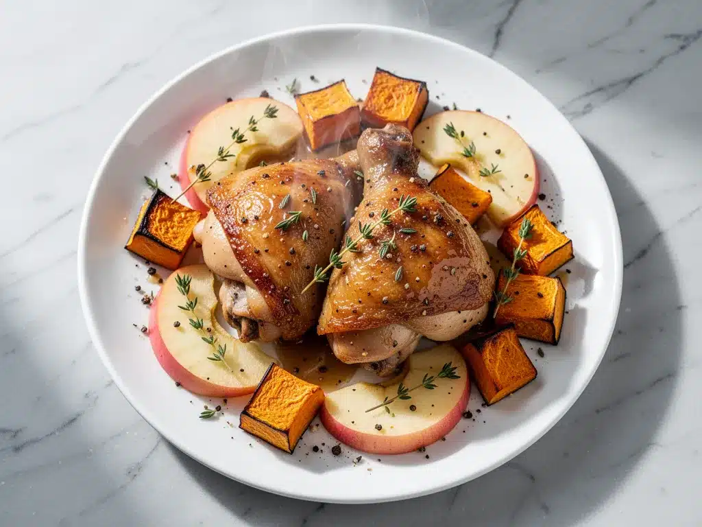 Fall Sheet Pan Maple Dijon Chicken Thighs: Easy Weeknight Dinner 4 sheet pan maple dijon chicken thighs preparation steps