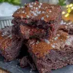 small batch fudgy brownies - featured image
