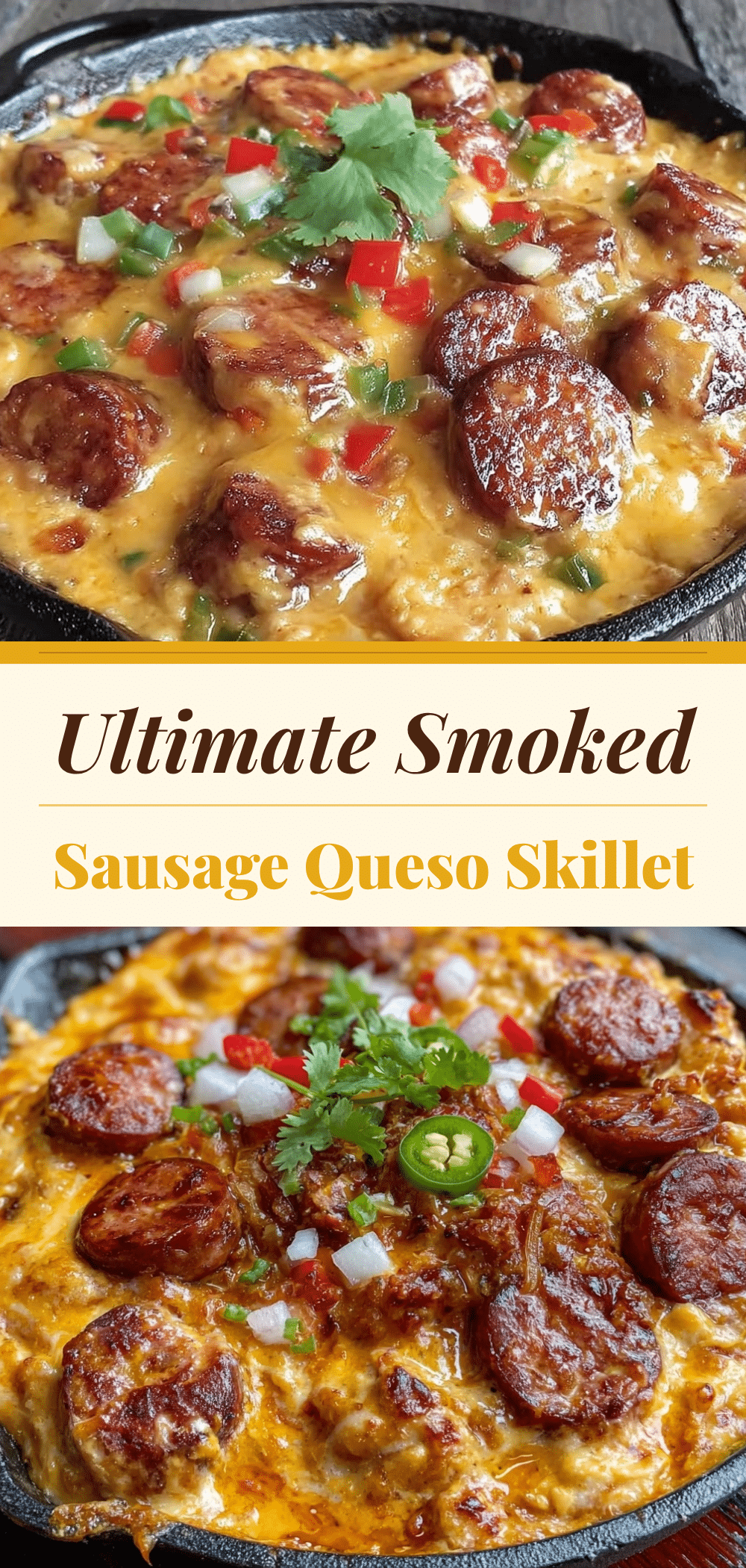 Ultimate Smoked Sausage Queso Skillet: 20-Minute Family Feast 5 smoked sausage queso skillet recipe