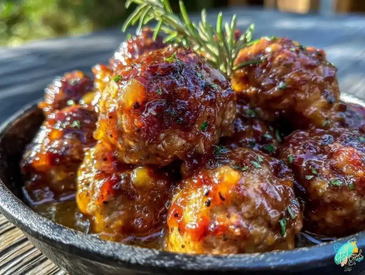 Smoky Bourbon BBQ Meatballs: Easy Game Day Recipe 4 smoky bourbon BBQ meatballs preparation steps