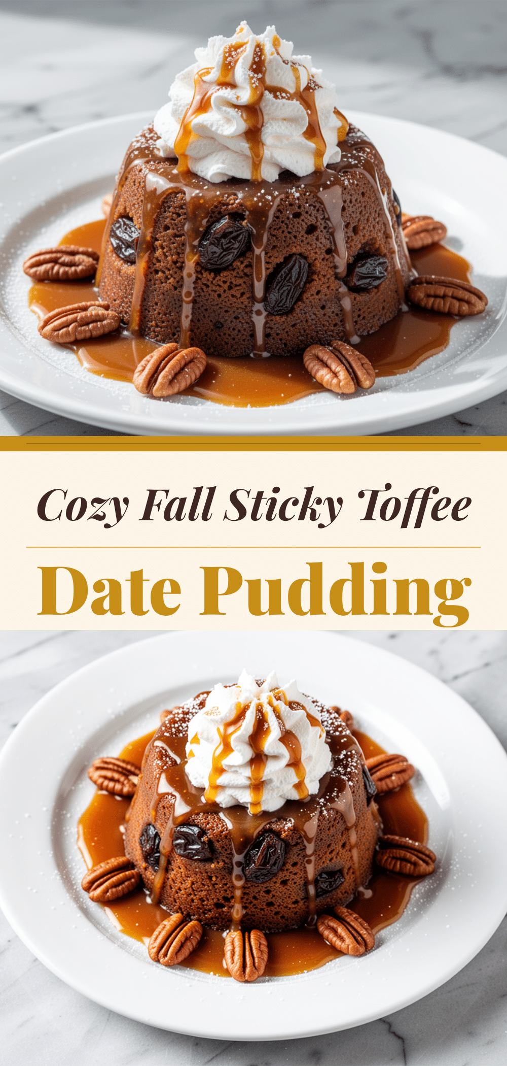 Cozy Fall Sticky Toffee Date Pudding: 5 Easy Fall Dessert Ideas 5 sticky toffee date pudding recipe