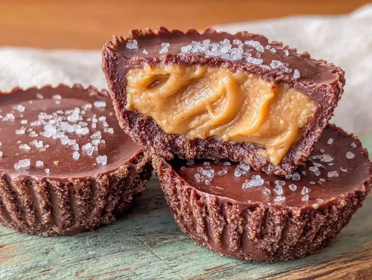 Sugar-Free Dark Chocolate Peanut Butter Cups: 3-Ingredient Budget Treat 4 sugar-free dark chocolate peanut butter cups preparation steps