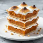 sweet potato pie bars - featured image