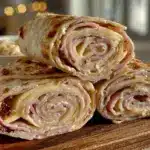 turkey and cheese pinwheels - featured image