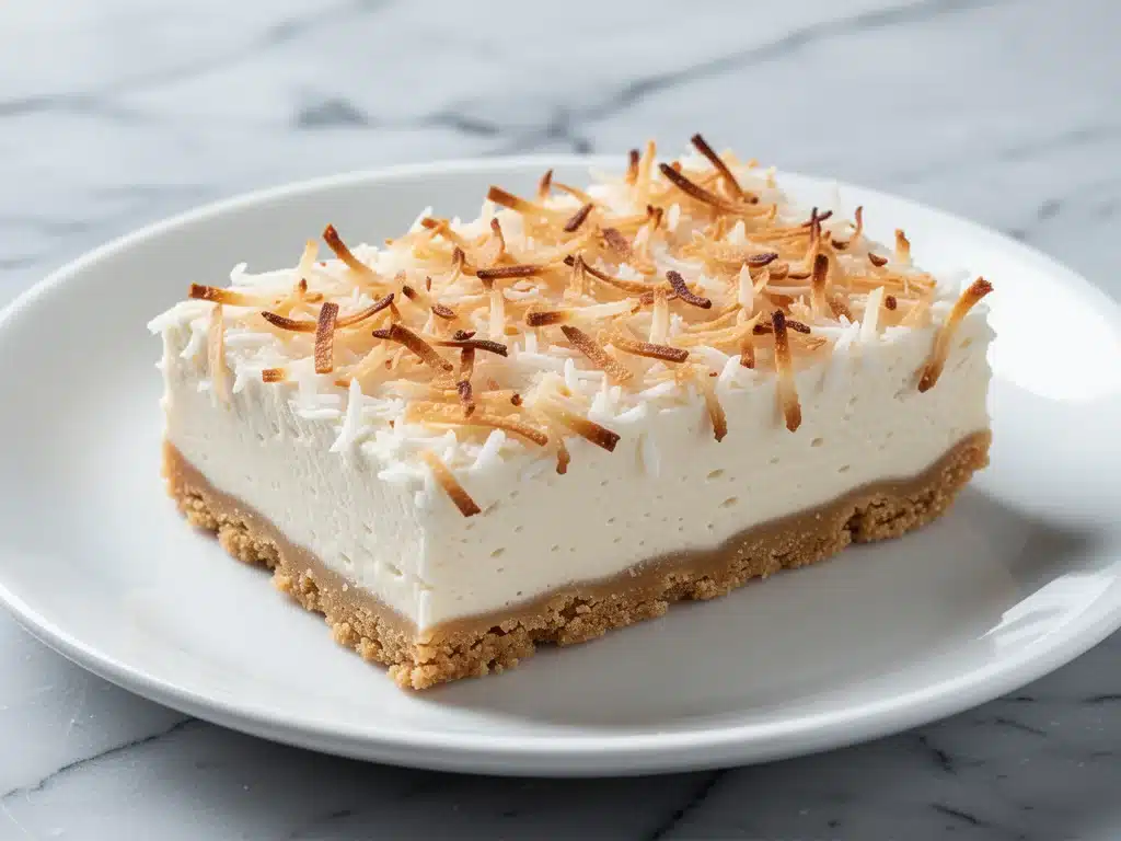 Ultra-Creamy Coconut Cream Pie Bars - featured image