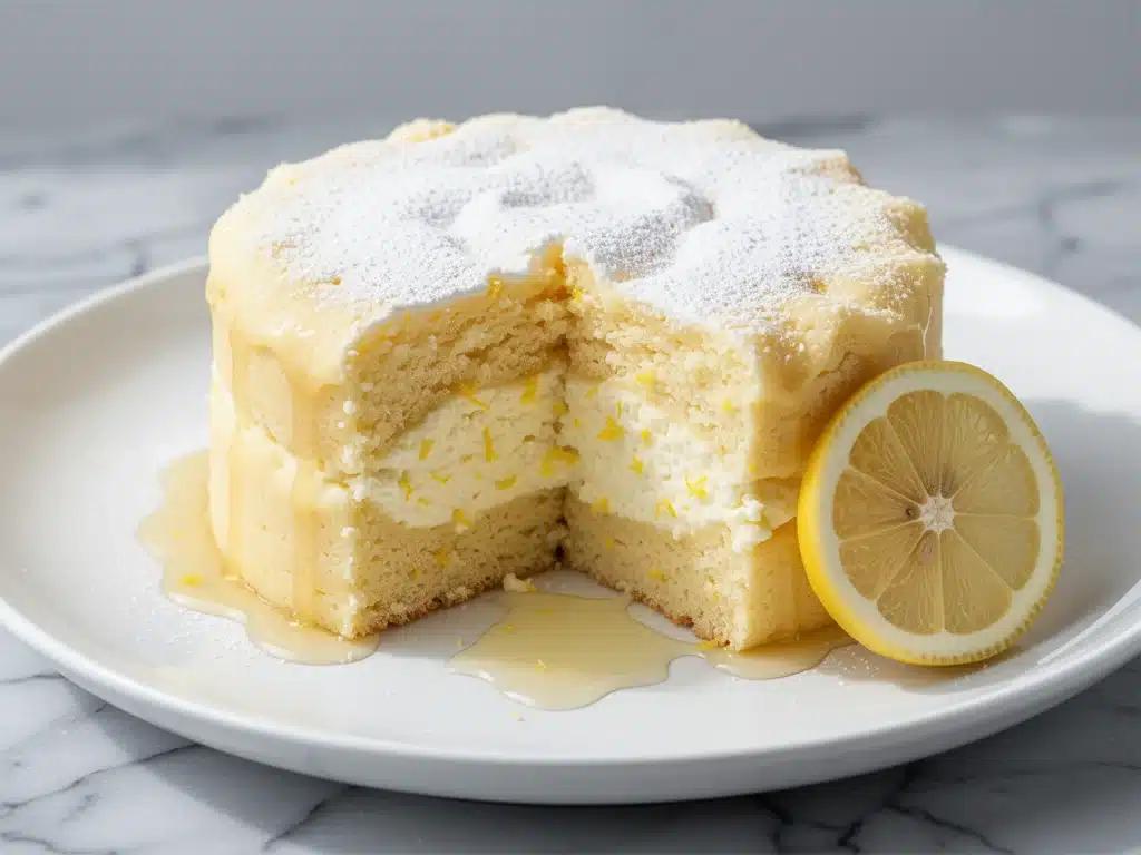 ultra-creamy ricotta lemon cake - featured image