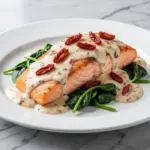 ultra-creamy Tuscan salmon - featured image